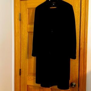 Men’s virgin wool overcoat